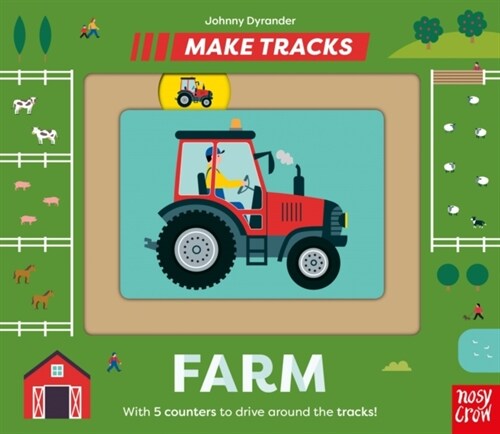 Make Tracks: Farm (Board Book)