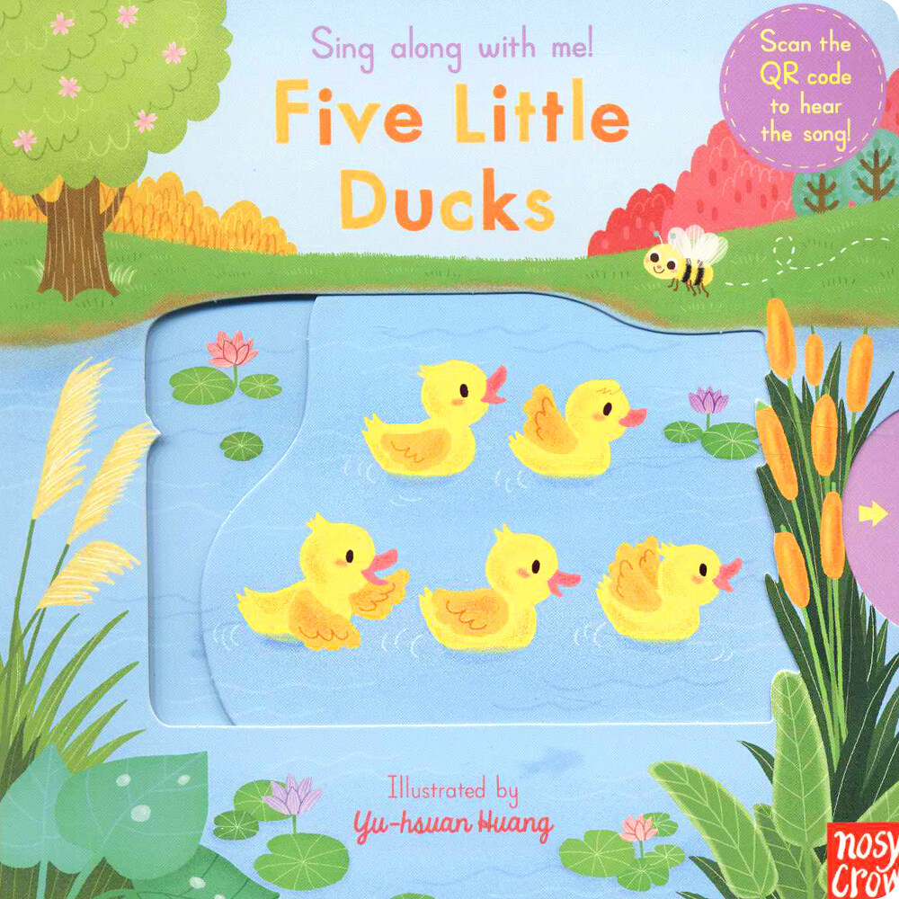 [중고] Sing Along With Me! Five Little Ducks (Board Book)