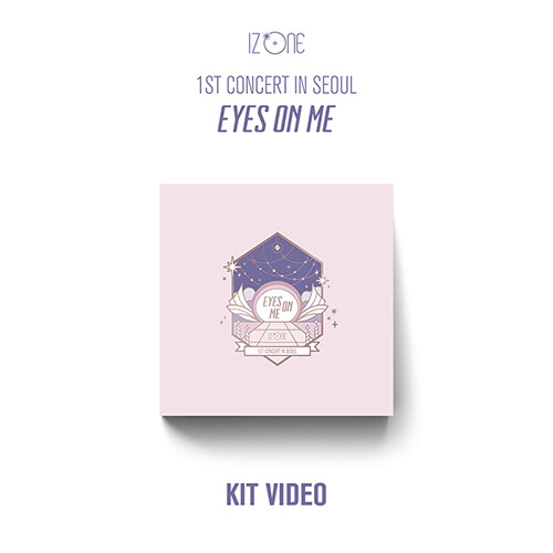 [키트 형태] 아이즈원 - 1ST CONCERT IN SEOUL : EYES ON ME [키노비디오]