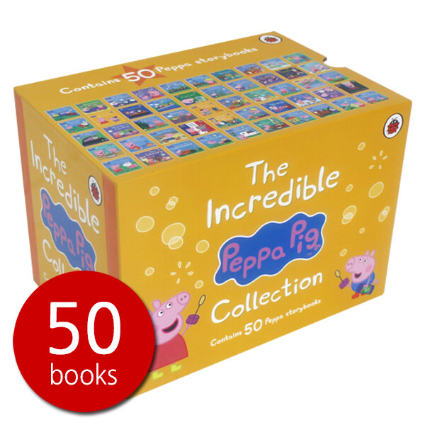[중고] 페파피그 인크레더블 원서 50권 박스 세트 - Peppa Pig Incredible: 50 Book Box Set