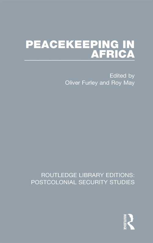 Peacekeeping in Africa (Hardcover, 1)