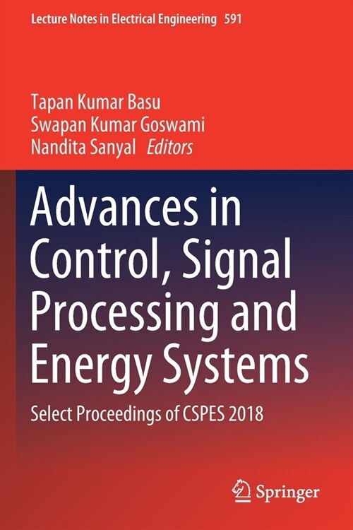 Advances in Control, Signal Processing and Energy Systems: Select Proceedings of Cspes 2018 (Paperback, 2020)