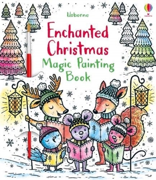 Enchanted Christmas Magic Painting Book (Paperback)