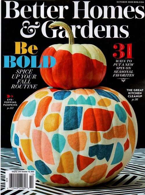 Better Homes & Gardens (월간 미국판): 2020년 10월호