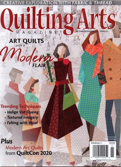 Quilting Arts (격월간 미국판): 2020년 10월호