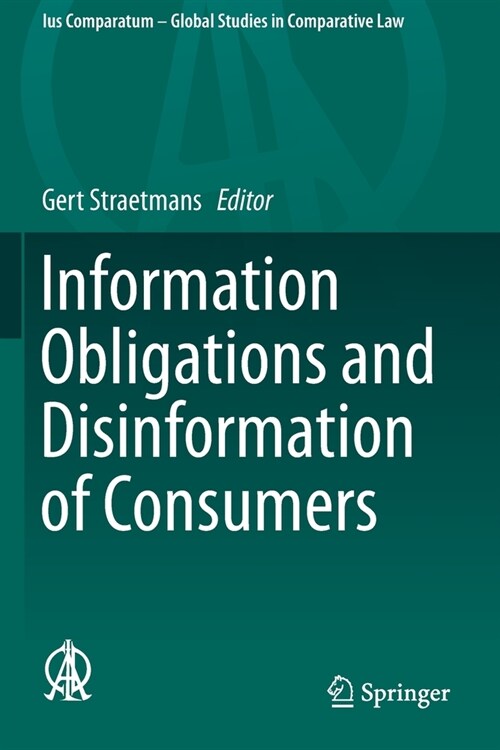 Information Obligations and Disinformation of Consumers (Paperback)