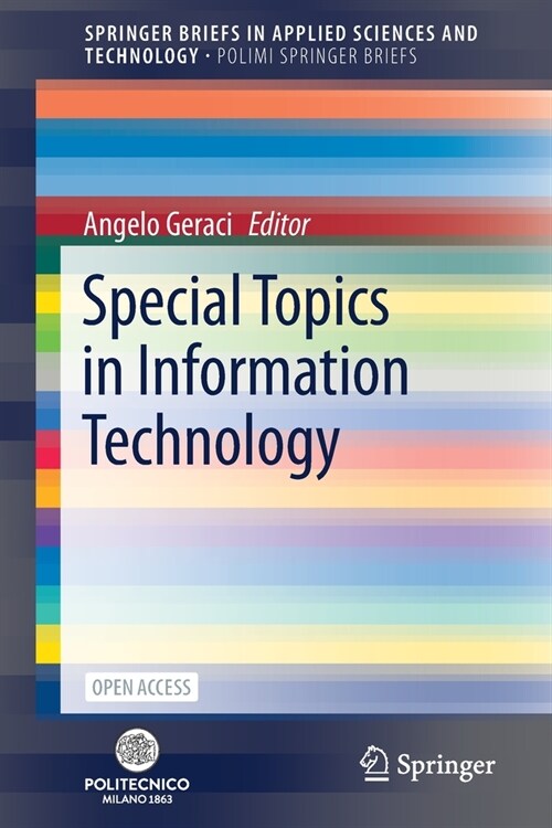 Special Topics in Information Technology (Paperback)