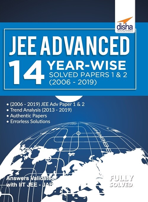 JEE Advanced 14 Year-wise Solved Papers 1 & 2 (2006 - 2019) (Paperback)