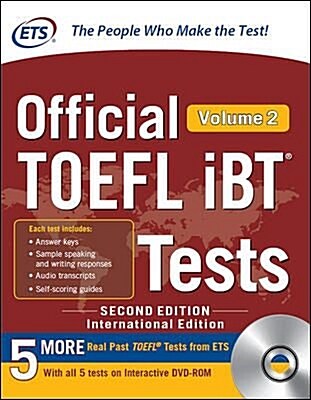 Official TOEFL iBT Tests with DVD-Rom Vol.2 (Paperback, 2nd)