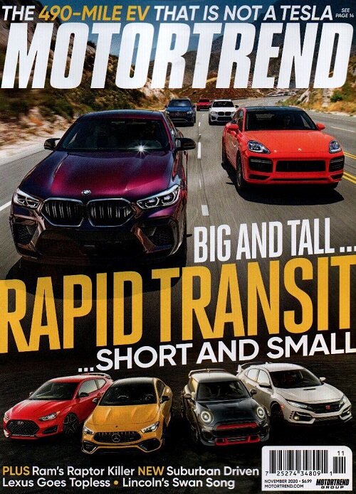 Motor Trend (월간 미국판): 2020년 11월호