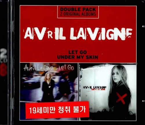 [수입] Avril Lavigne - Let Go + Under My Skin [2CD 합본반]