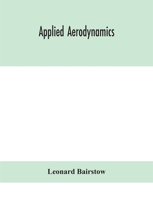 Applied aerodynamics (Paperback)
