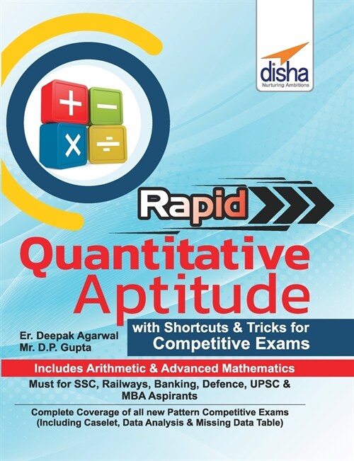 Rapid Quantitative Aptitude - Book of Shortcuts & Tricks for Competitive Exams (Paperback)