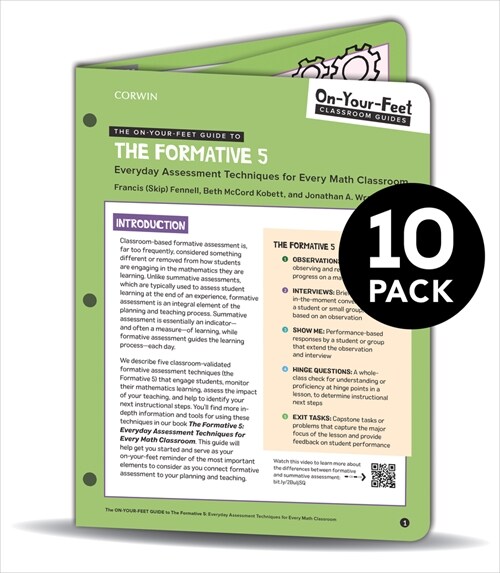 Bundle: Fennell: The On-Your-Feet Guide to the Formative 5: 10 Pack (Hardcover)