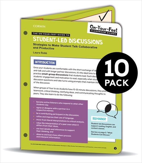 BUNDLE: Robb: The On-Your-Feet Guide to Student-Led Discussions: 10 Pack (Paperback)
