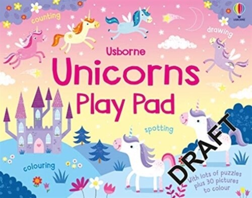 Unicorns Play Pad (Paperback)