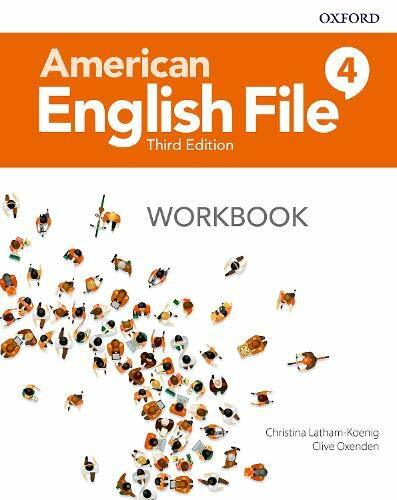 American English File 4 : Workbook (Paperback, 3rd Edition)