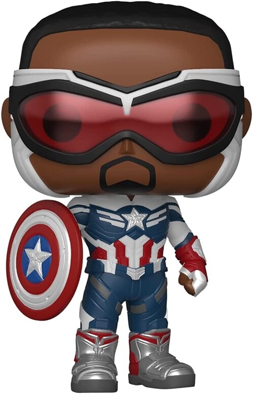 Pop Falcon and the Winter Soldier Sam Wilson Captain America Vinyl Figure (Other)