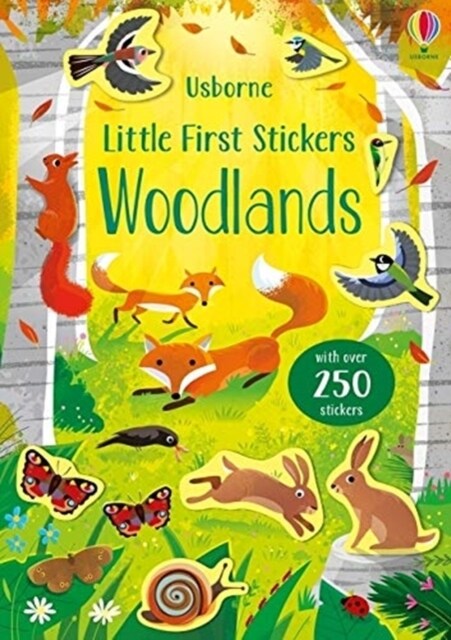 Little First Stickers Woodlands (Paperback)