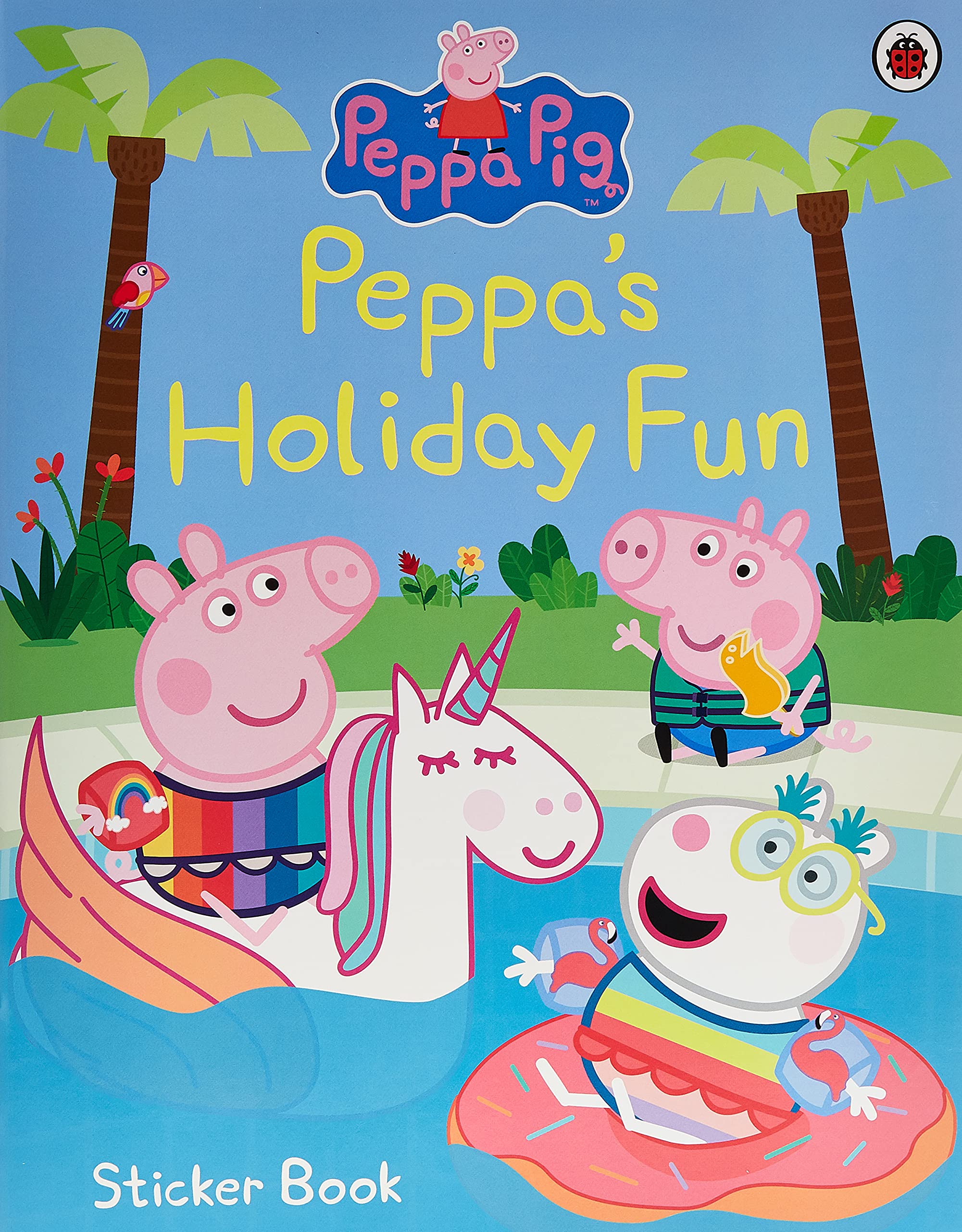 Peppa Pig: Peppas Holiday Fun Sticker Book (Paperback)