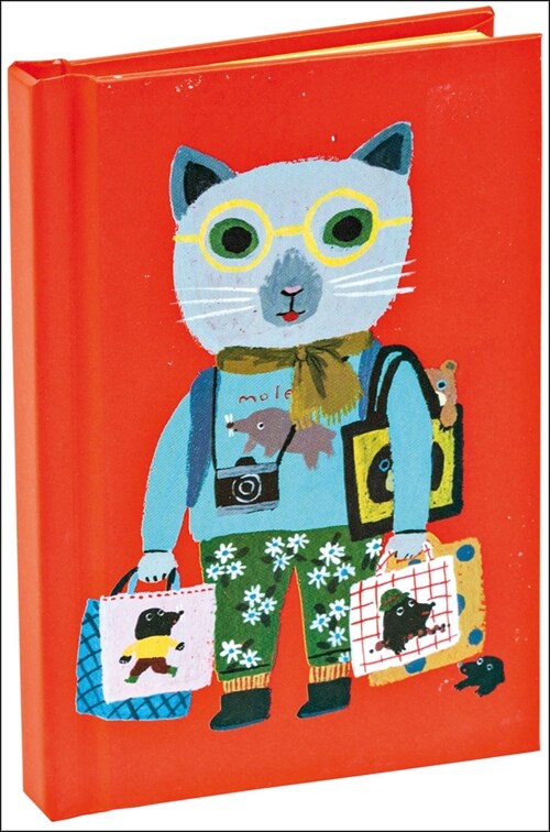 Cat Tourist Mini Notebook (Hardcover)