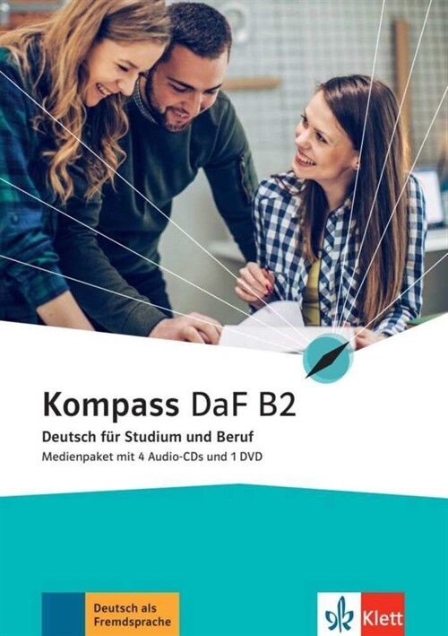 KOMPASS B2 MEDIENPAKET 4CDS DVD (Book)