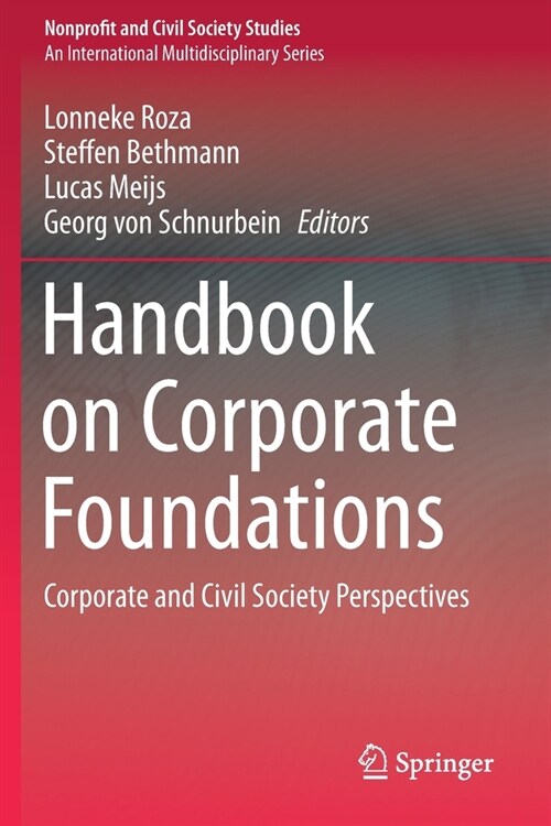 Handbook on Corporate Foundations: Corporate and Civil Society Perspectives (Paperback, 2020)