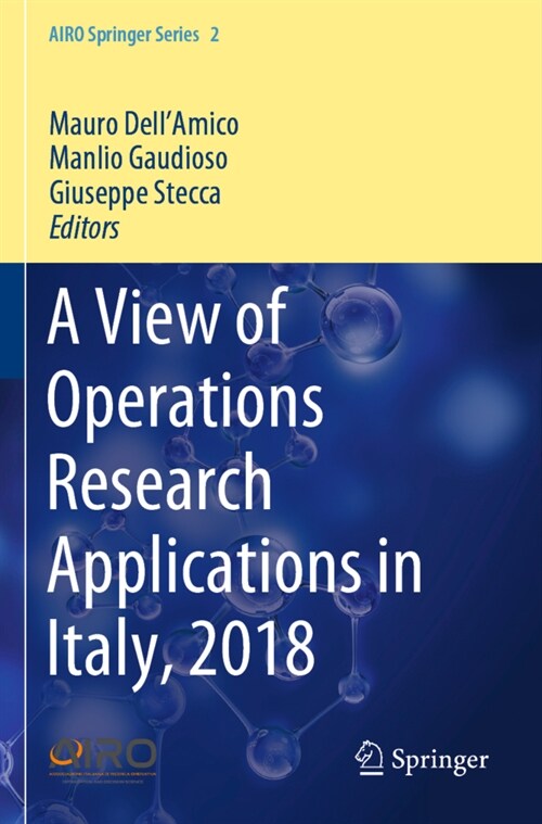 A View of Operations Research Applications in Italy, 2018 (Paperback)