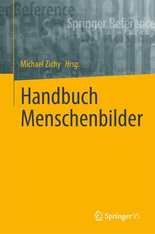 Handbuch Menschenbilder (Hardcover)