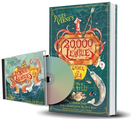 20,000 Leagues Under the Sea Bundle: Audiobook and Companion Reader [With CD (Audio)] (Paperback)