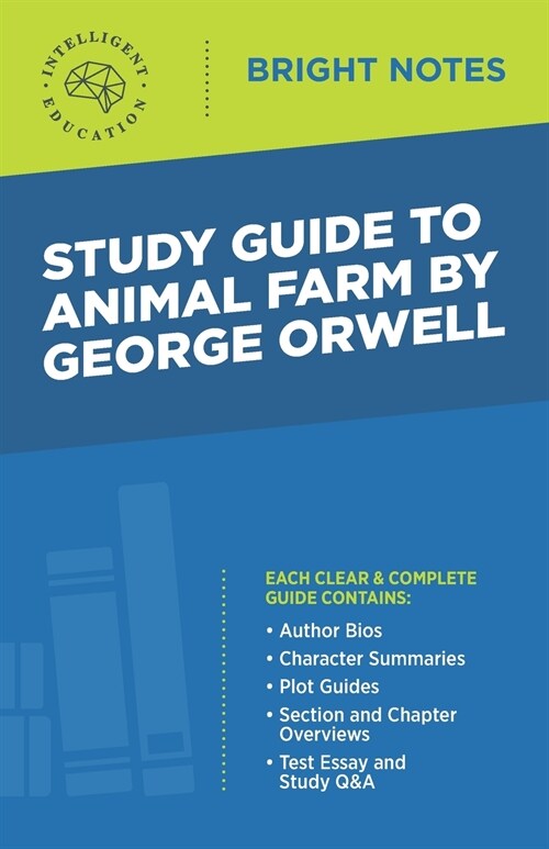 Study Guide to Animal Farm by George Orwell (Paperback)