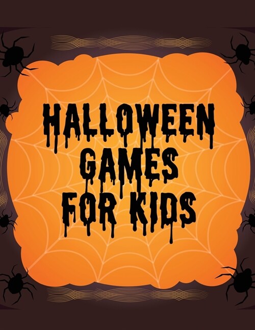 Halloween Games For Kids: Homeschool Fun For Kids Holiday Matching Word Scrambles (Paperback)