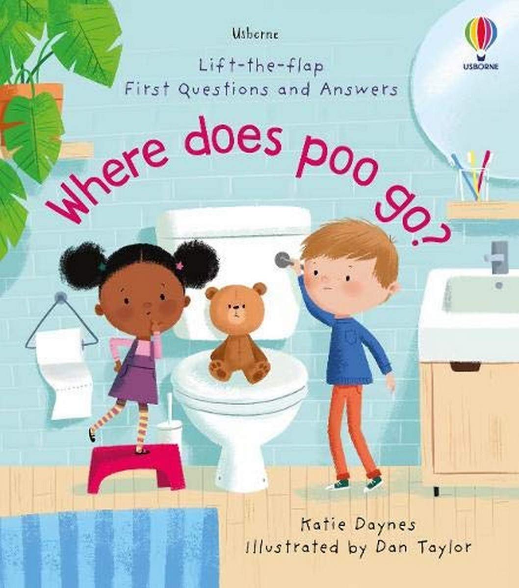 First Questions and Answers: Where Does Poo Go? (Board Book)