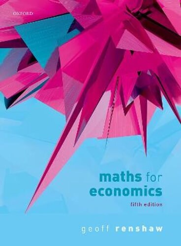Maths for Economics (Paperback, 5 Revised edition)