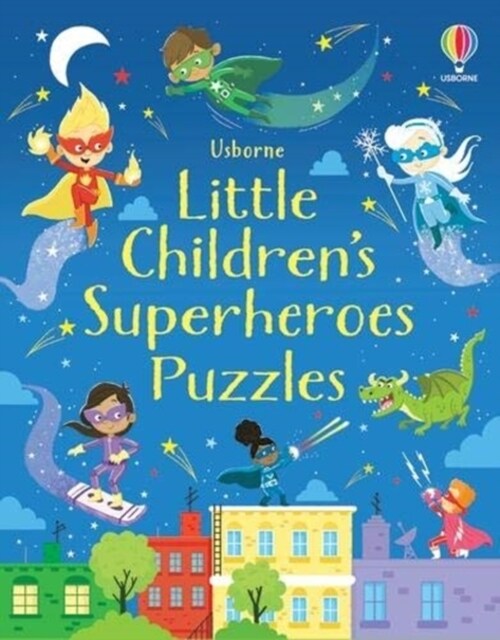 Little Childrens Superheroes Puzzles (Paperback)