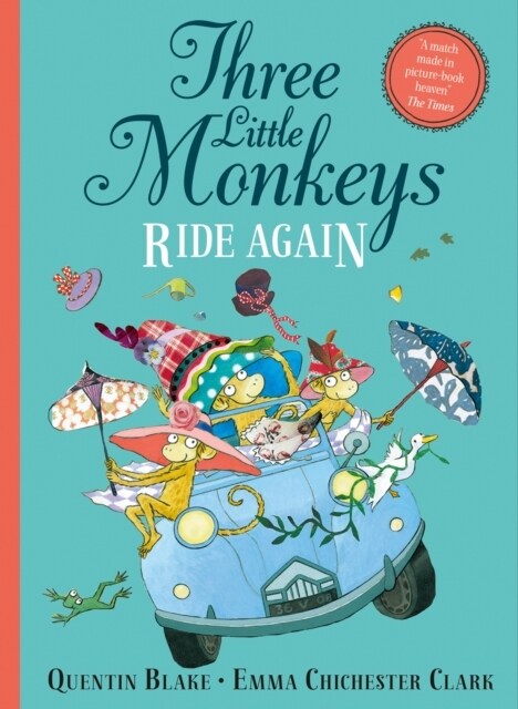 Three Little Monkeys Ride Again (Paperback)
