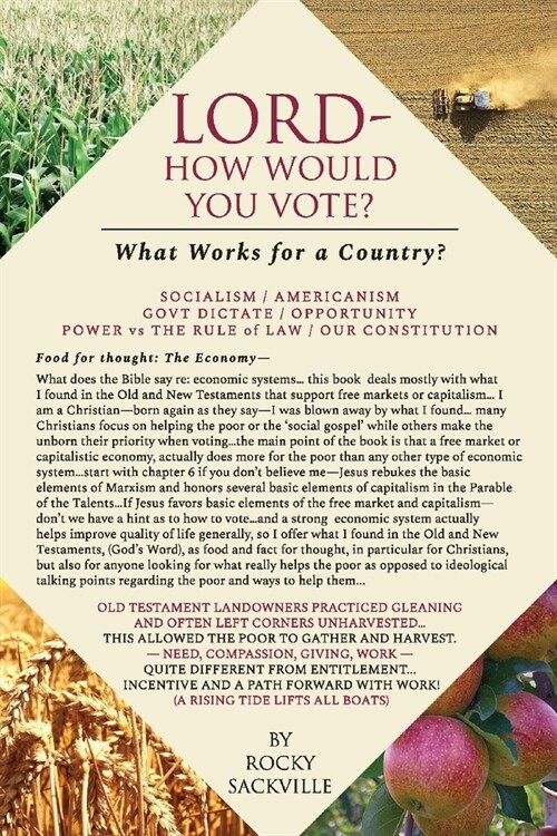 Lord - How Would You Vote?: What Works for a Country? (Paperback)