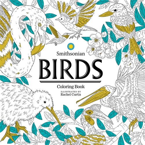 [중고] Birds: A Smithsonian Coloring Book (Paperback)