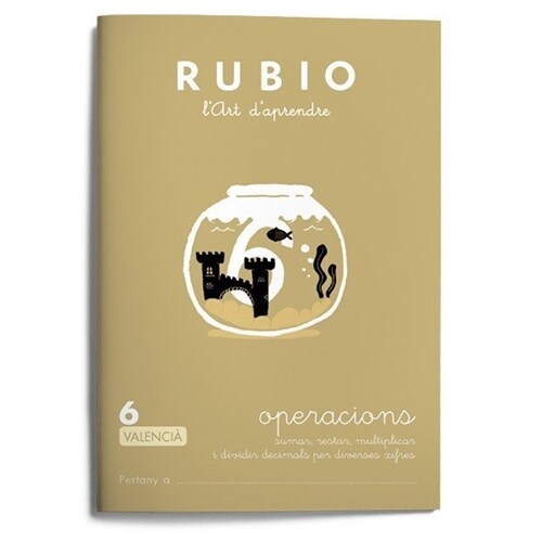 RUBIO OPERACIONS 6 COM.VALENCIANA 18 (Paperback)