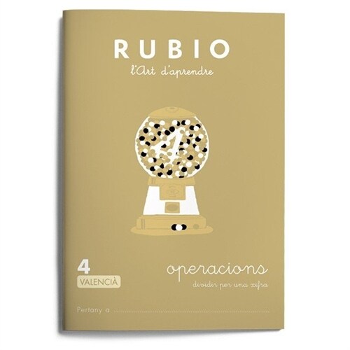 RUBIO OPERACIONS 4 COM.VALENCIANA 18 (Paperback)
