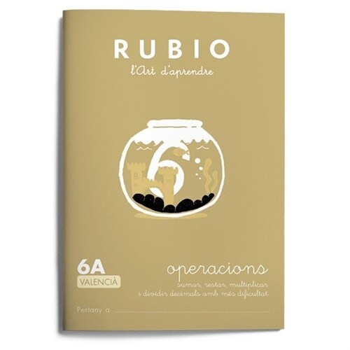 RUBIO OPERACIONS 6A COM.VALENCIANA 18 (Paperback)