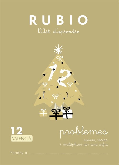 RUBIO PROBLEMES 12 COM.VALENCIANA 18 (Paperback)