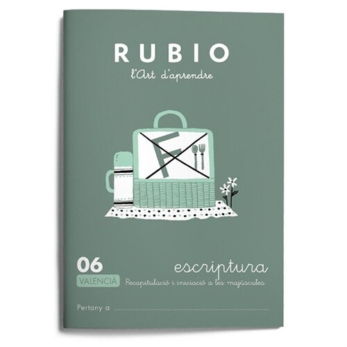 RUBIO ESCRIPTURA 06 COM.VALENCIANA 18 (Paperback)