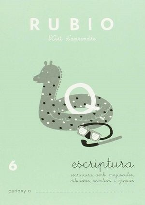 RUBIO ESCRIPTURA 6 (CATALUNA) (Book)