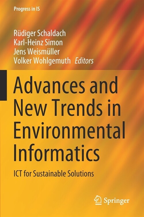 Advances and New Trends in Environmental Informatics: Ict for Sustainable Solutions (Paperback, 2020)