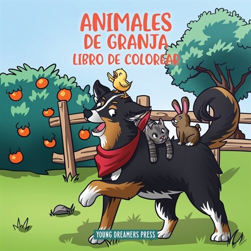 Animales de granja libro de colorear: Para ni?s de 4 a 8 a?s (Paperback)