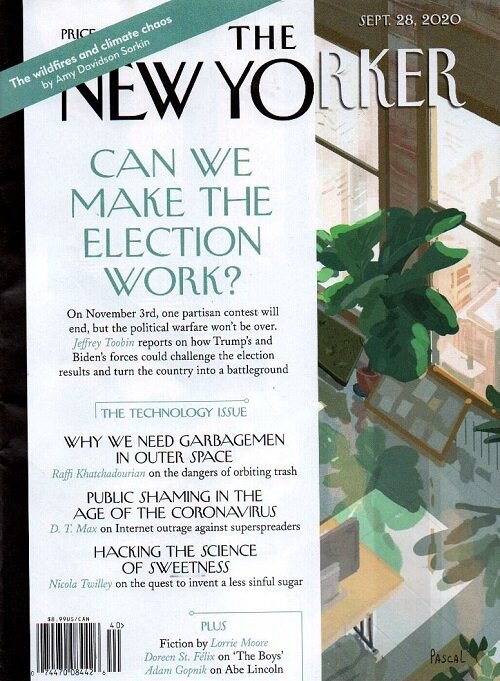 The New Yorker (주간 미국판): 2020년 09월 28일
