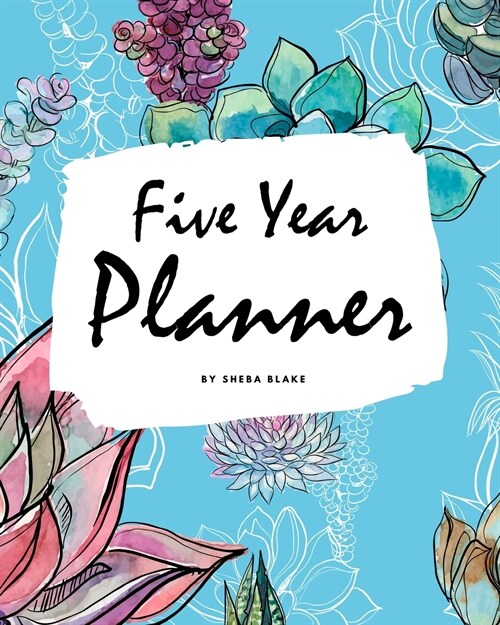5 Year Planner - 2020-2024 (8x10 Softcover Monthly Planner) (Paperback)