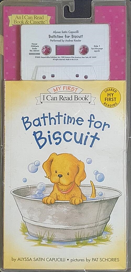 [중고] Bathtime for Biscuit (Paperback, Cassette)