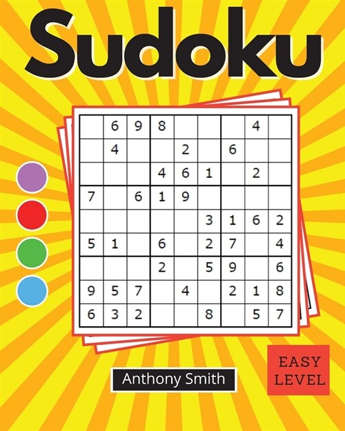 Easy Sudoku Puzzle For Adults (Paperback)